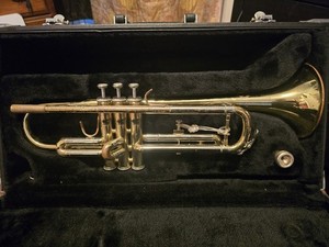 Jupiter JTR-600 Student Trumpet As is Parts/Repair - Dented Bell w/ Case