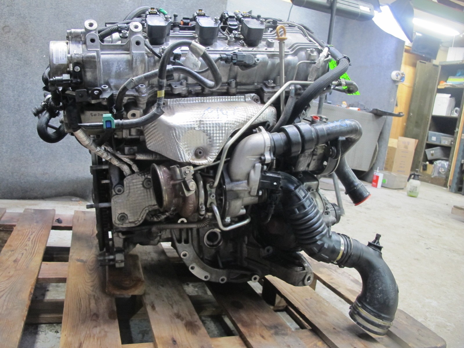 14-17 MASERATI GHIBLI M157 SQ4 3.0L F160 AWD A/T TWIN TURBO ENGINE 126K VIDEO