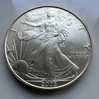 2005 USA American Eagle Bullion $1 Liberty Dollar 1oz Troy 999 Fine Silver Coin
