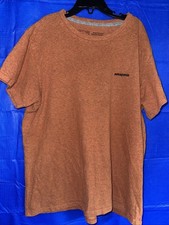 Patagonia Responsibili-Tee T-shirt Youth Large L Short Sleeve Burnt Orange 279