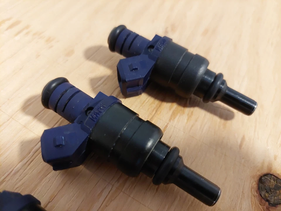 Juego de 6 inyectores de combustible para Siemens 01-06 BMW 330CI 330I 530I X3 X5 3.0 1439800 Foto 3 de 4