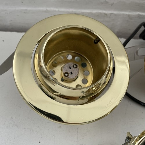 4 X EYEBALL CIRCLE GOLD BRASS DOWNLIGHT JOBLOT BUNDLE CEILING SPOTLIGHT MIX - Picture 2 of 7