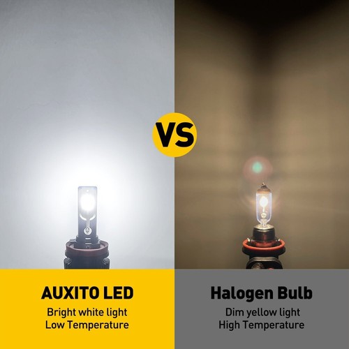 2x H8 H9 H11 LED Headlight Bulb Kit High/Low Beam Super Bright 6000K Xenon White - Picture 5 of 15