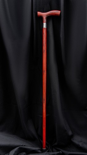 Dr. Watson - Baston de Caminar de Madera Hecho a Mano, baston clasico (Caoba) - Imagen 11 de 13