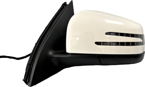 #98 WHITE LEFT DRIVER MIRROR FOR MERCEDES GLE350 GLE400 GLE500 2016 2017-2019