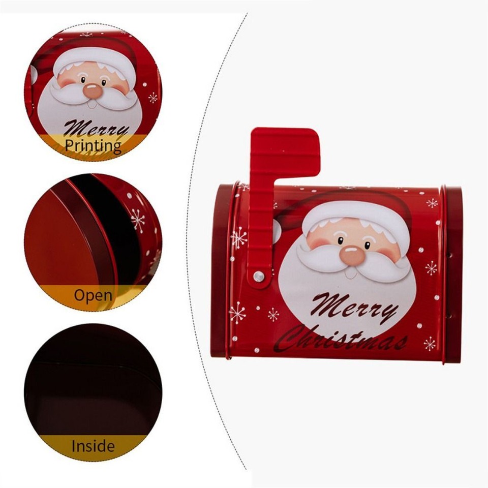 Decorative Xmas Gift Box Christmas Mailbox Ornament Holiday Party eBay