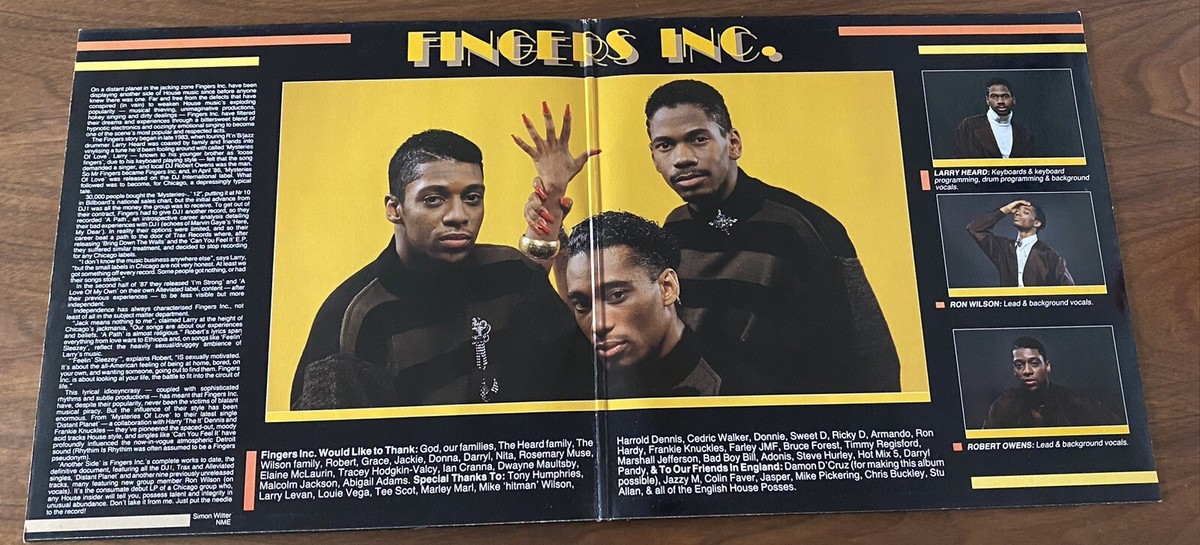 Fingers Inc. ‎– Another Side 2LP 1988 Jack Trax Chicago