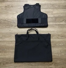 MIL-TEC STAB VEST HOSDB KR1 Wrap Around Body Armor Vest With Inserts Ready To Go