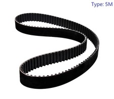 5mm Pitch 1400mm Outside Length 15mm Width Rubber Mechanical 5M Timing Belt