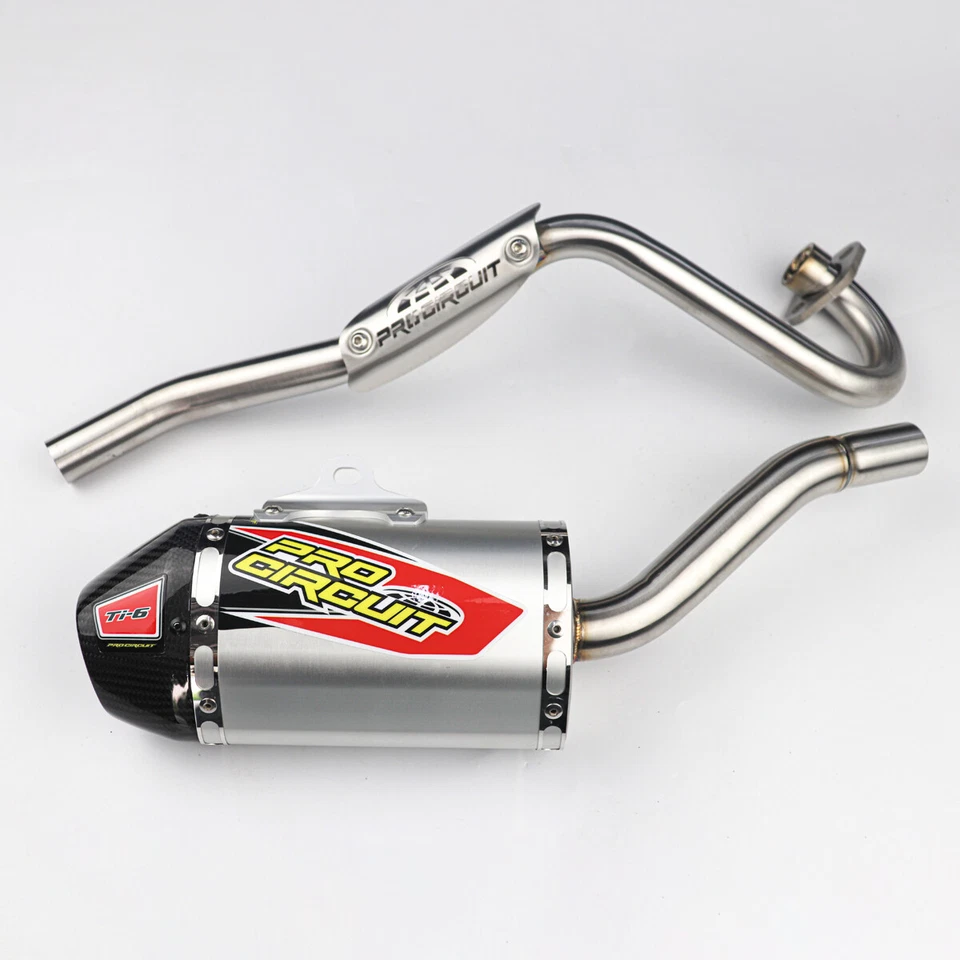 Full System Exhaust Muffer Racing Pipe Ti-6 For Honda CRF 110 CRF110F - image 2 of 4