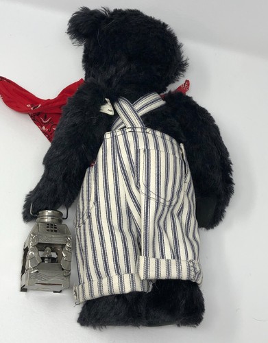 Orso ingegnere artista mohair 14" "Jake" (Nancy Dane, Bentley & Buddies) 1996 - Foto 2 di 4