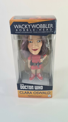Funko Wacky Wobbler BBC Doctor Who Clara Oswald Bobble-Head Wackelkopf