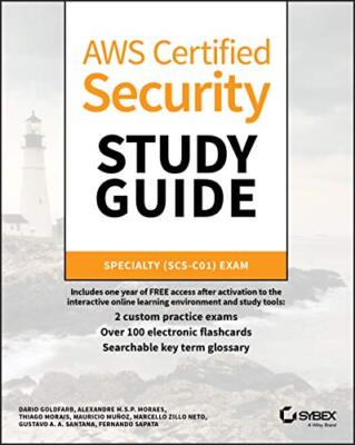 AWS Certified Security Study G - Paperback - VERY GOOD