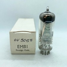 EM81 MULLARD MAGIC EYE NOS BOXED VALVE TUBE (LC97)