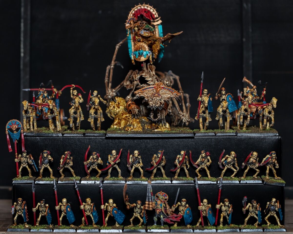 Tomb Kings Pro Painted Army Builder - Warhammer: the Old Tomb Kings Pro Painted Army Builder - Warhammer: the Old
