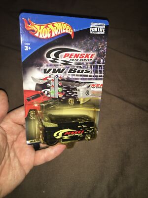 ホイルエラー品　PENSKE 【 DRAG BUS 】フォルクスワーゲン Hot Wheels Limited Edition - PENSKE Auto Centers Black VW Drag Bus