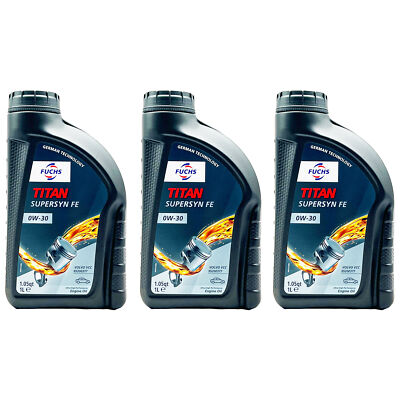 3 L Fuchs Titan Supersyn FE 0W-30 | VOLVO VCC 95200377 | RENAULT RN0700 0W30
