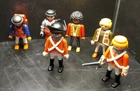 Vintage Lot of 6 Playmobil Figures Mix of People - 1990s