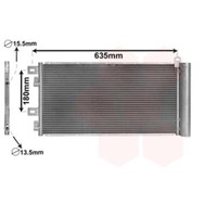 VAN Wezel Kondensator Klimaanlage FüR Mini Mini R50 R53 R52 Nissan Juke F15