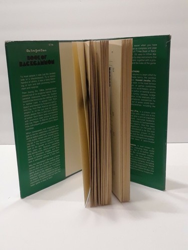 "New York Times" Book of Backgammon by Jacoby, James  - Picture 4 of 6