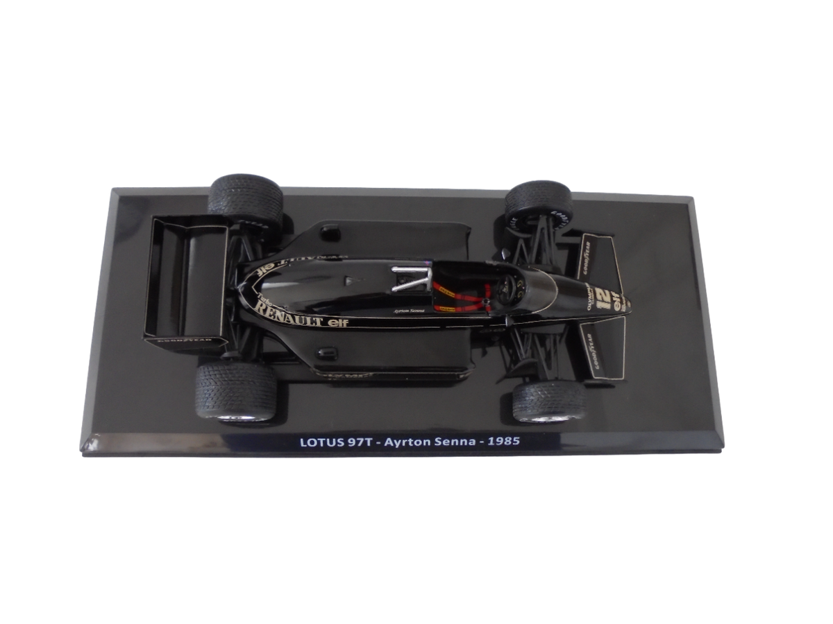 再価格改定！LOTUS 97T 1985 Ayrton Senna ミニカー AYRTON SENNA 1985 F1 LOTUS RENAULT 97T MODEL CAR