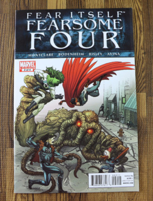 2011 Marvel Comics Fear Itself Fearsome Four #2 VF/VF+