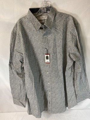Nick Graham Everywhere Button Up Shirt Mens XL Long Sleeve Stretch Modern Fit