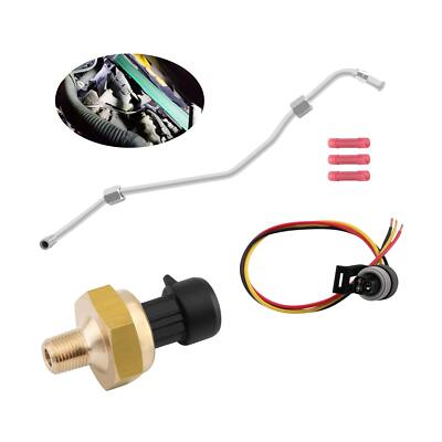 #ad 7.3 EBP Exhaust Back Pressure Tube Sensor Wire Harness For 96 03 Ford F59 F250 $27.89