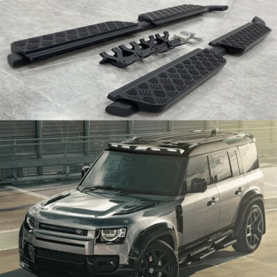 Fits For Defender 130 5 Doors 2022 2023 Running Boards Side Step Nerf Bars