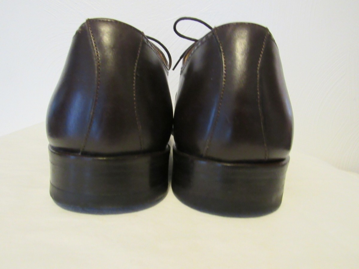 MAGNANNI Oxfords 9249 Cap Toe Brown Leather Men display picture 1