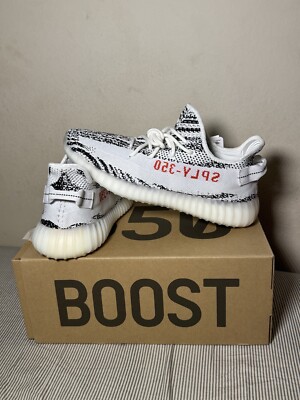 adidas gazelle silver green womens adidas Yeezy Boost 350 V2 Zebra Size 11 (Pre-Owned) – GrailNation main image 0