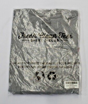 Fresh Clean Tees Men's Short/Long Sleeve Crew Neck Tees Asst Colors Size (S-4XL)