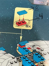 LEGO Star Wars 7190 Millennium Falcon 2000 - 99% Complete w/ Manual & Box