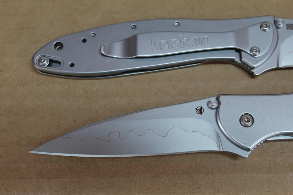 Kershaw Composite Blade Leek 1660CB, D2 Blade Edge, Brand New, Factory 2nd, USA! - Image 2 of 4