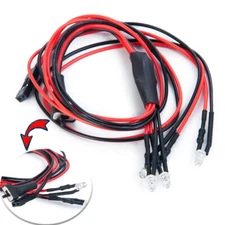 For 1:24 RC Crawler Axial SCX24 AXI00001 Part Front Light LED Headlight