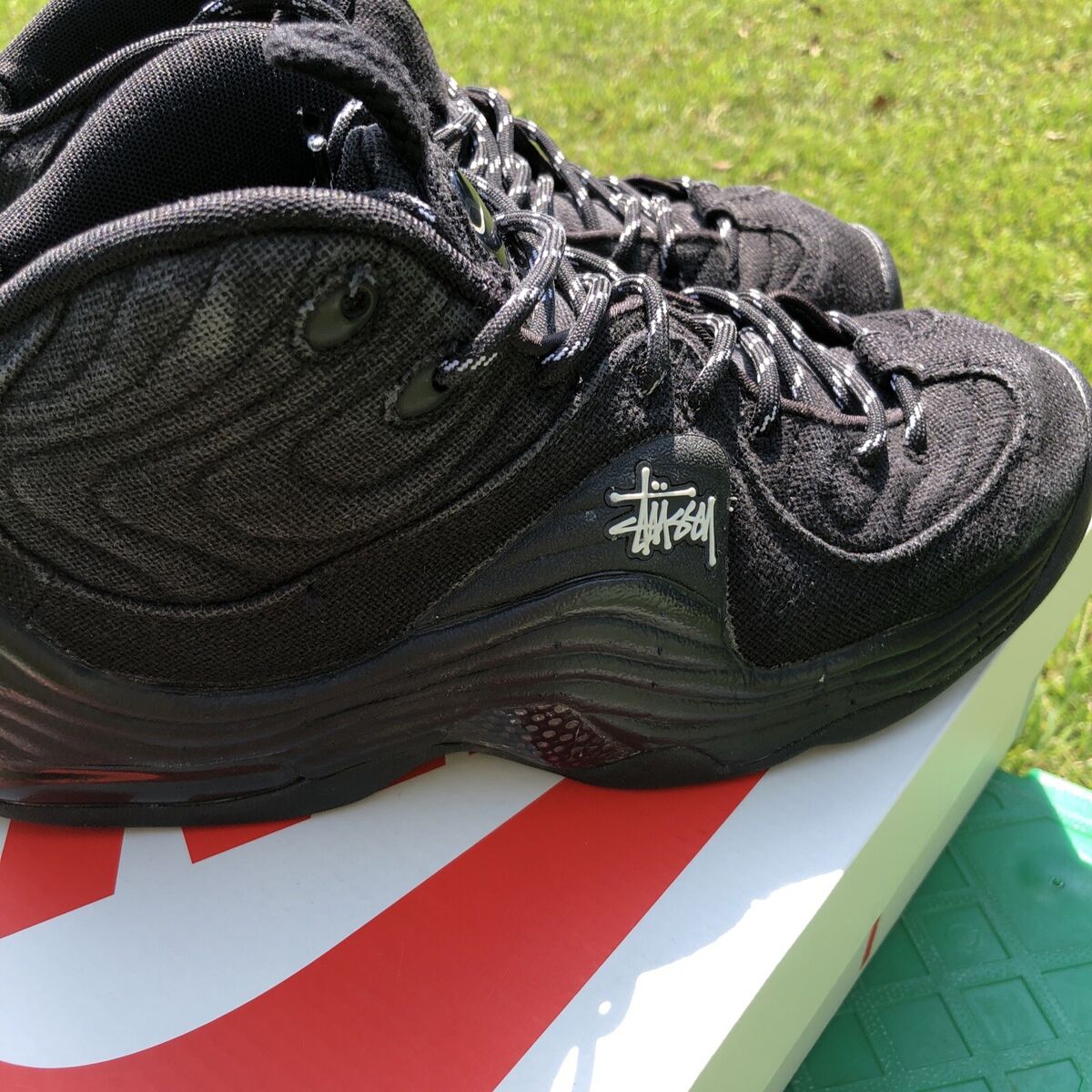 Size 8.5 - Nike Stussy x Air Penny 2 Black | eBay Size 8.5 - Nike Stussy x Air Penny 2 Black | eBay