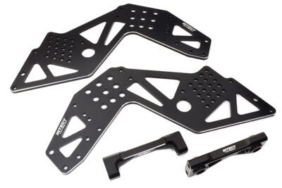 Billet Machined Chassis Side Plates & Mounts for Losi 1/8 LMT 1.0 Monster Truck