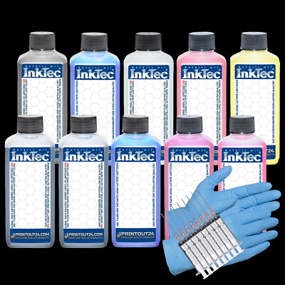 1L InkTec  Refill Ink For PGI72 XL Printer Cartridge