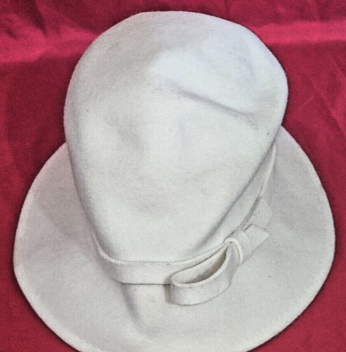 LAURA ASHLEY 100% WOOL HAT RED MAROON PLUS ONE OTHER BOTH 1920S STYLE - Picture 16 of 17