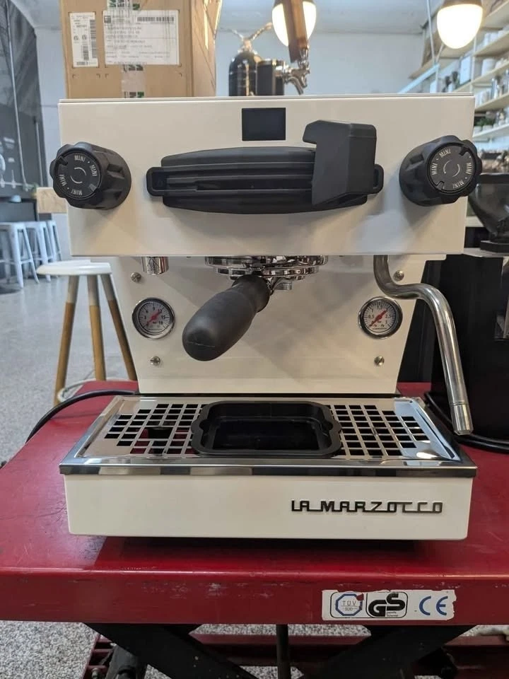 La Marzocco Linea Mini R Setup Plus La Pavoni Kube Mill Grinder Included