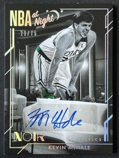 Kevin Mchale 2024-25 Panini Noir NBA at Night Signatures Auto /75 #NBA-KMC