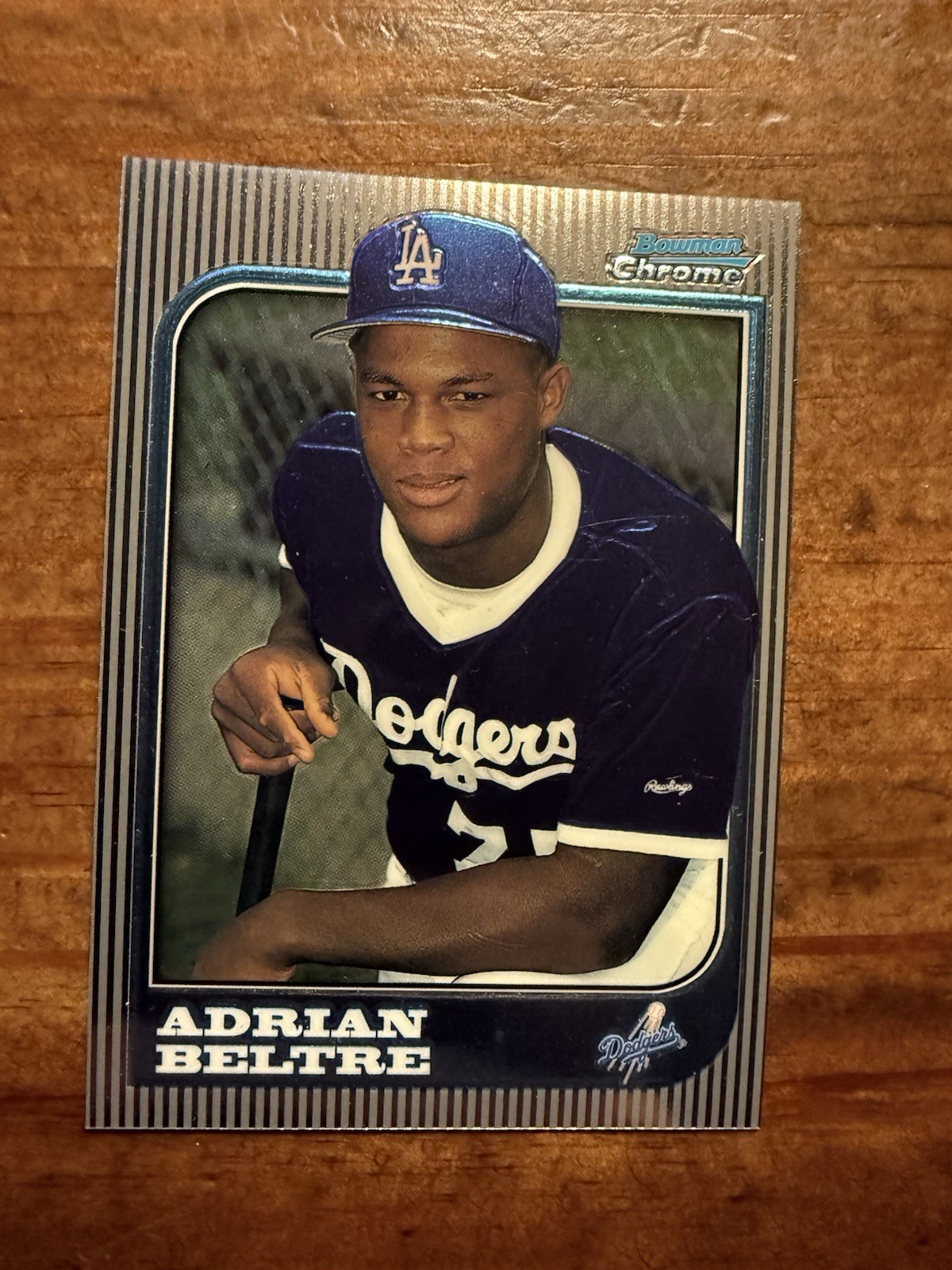 1997 Bowman Chrome Adrian Beltre 182 Rookie Rc Card Base Dodgers HOF  