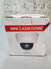 Mini 3 Axis Dome AHD Compact Security Camera Model HDA43F-MX, White