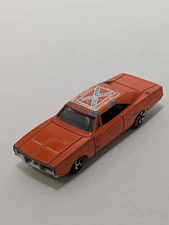 Ertl Replica General Lee Car Dukes of Hazzard 1981 Orange M USA Blown Front Tire