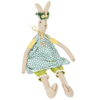 Stofftier Osterhase In Kleidung, FrüHlingsdeko, Osterdeko HasenmäDchen Mit