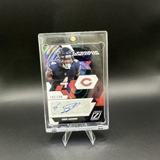 2021 Panini Zenith Z-Graphs /199 Eddie Jackson #ZG-EJ Auto