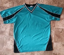 Vintage VKM Venus Soccer Jersey Teal Green Adult Size Large