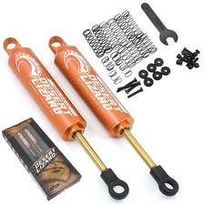 NEW Yeah Racing 90mm Desert Lizard Two Stage Internal Spring Damper Shocks (2) O