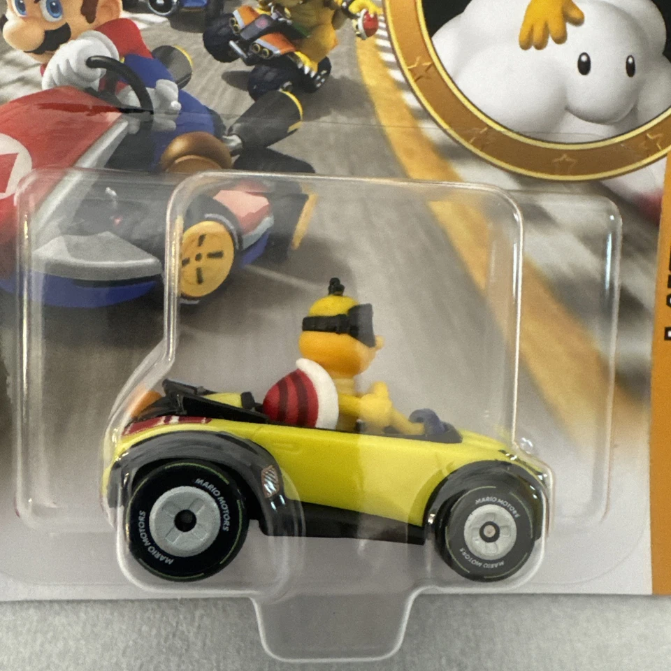 Hot Wheels Mario Kart 2020 - cupé deportivo Lakitu, Nintendo Mariokart - raro Foto 3 de 4