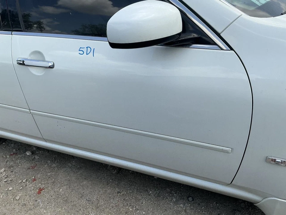 Passenger Right Front Door Ivory Pearl QX1 Fits 06-10 INFINITI M35 835554 Foto 2 de 4